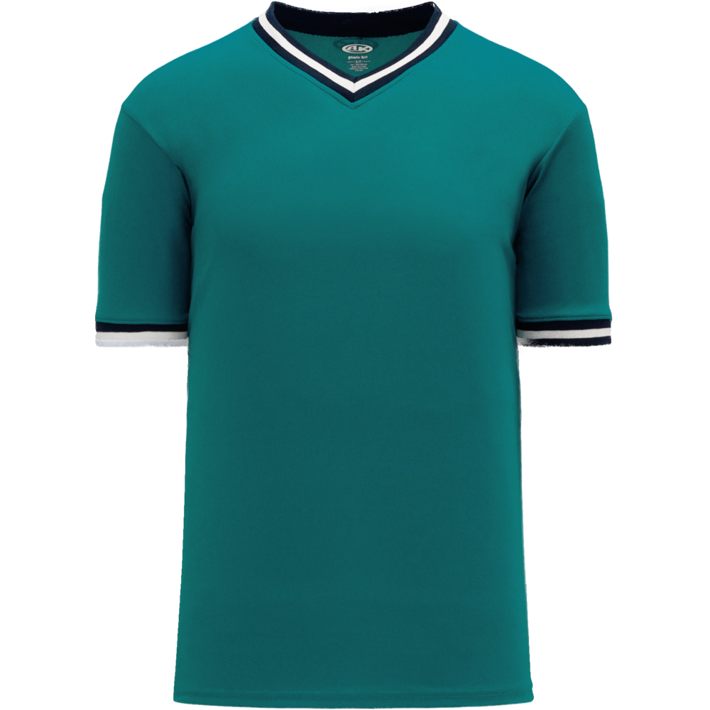 Pullover Baseball Jerseys BA1333-G01 — Pacific_Teal/Navy/White