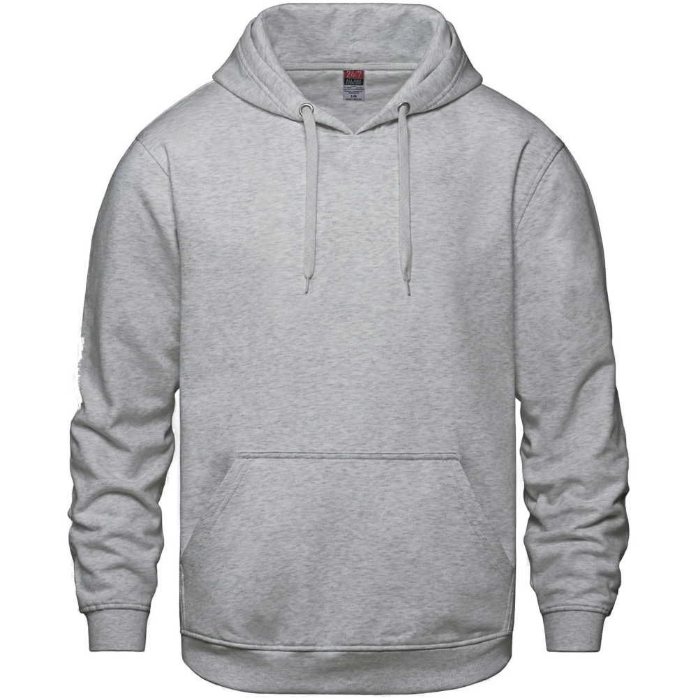L00550 - Vault - Adult Pullover Hooded Sweatshirt — Athletic Grey Heather