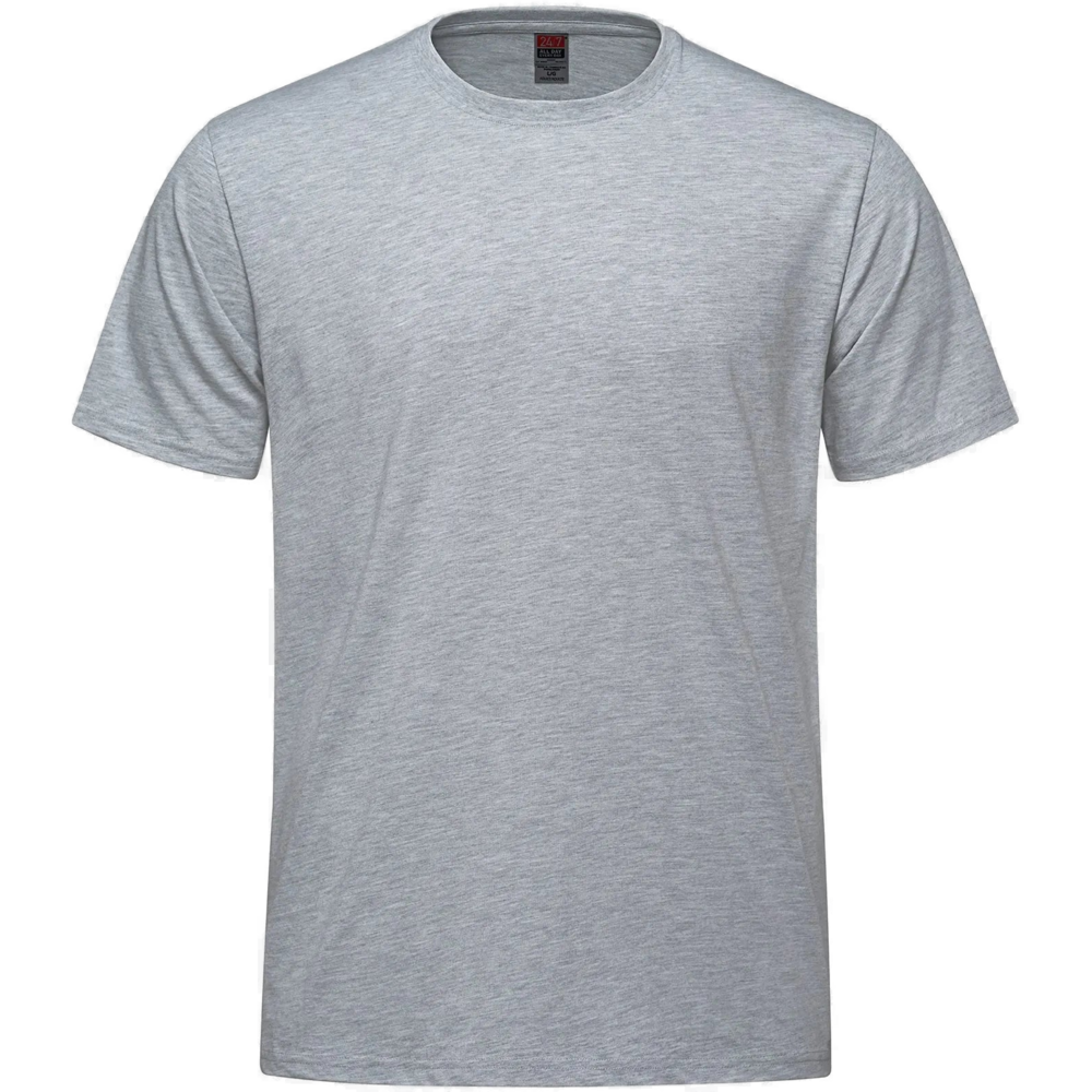 S05650 - Sprint - Adult 50/50 Cotton/Polyester Crewneck  T-Shirt — Athletic Grey Heather