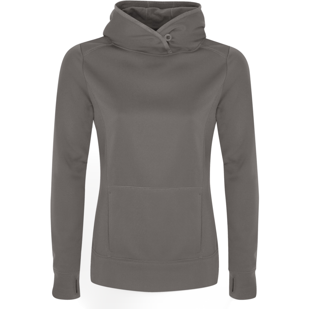 Game Day Fleece Lds' Hooded — Coal Grey