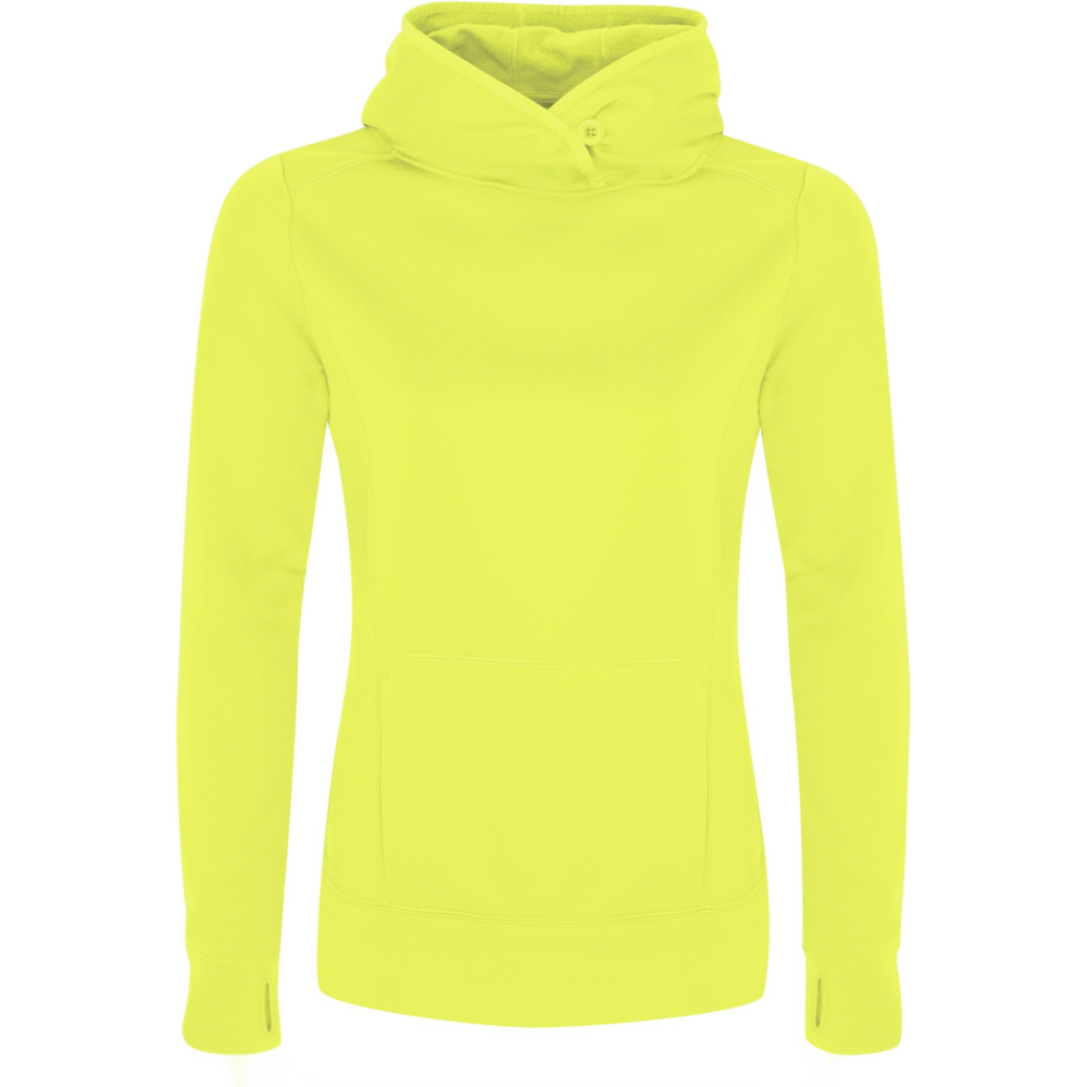 Game Day Fleece Lds' Hooded — Extreme Yellow